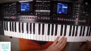 Roland E A7 Turkish Medley Demo by Atesh Barak