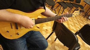 Гитара Лобанов PRS Copy.Звукоснематели FT Pickups Федора Чернышева.