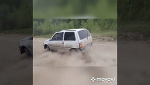 Ока на горской. По лужам и песку в Новосибирске