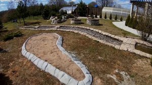 Клумба.Цветник на участке своими руками.Клумба на даче. Клумба своими руками.