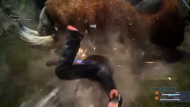 Final Fantasy XV - Gladiolus Cross Chain Attack смотреть онлайн