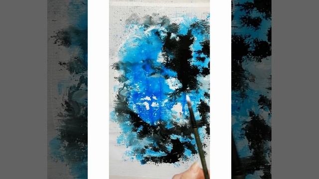 Рисуем на обоях медведь