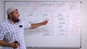 10) Отрицание действия в прошлом  и будущем временах (النَّفْيُ المَاضي وَ النفيُ المُضَارِع)