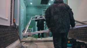 Входная группа из ПВХ