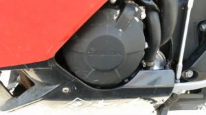 Работа двигателя Honda CBR600rr