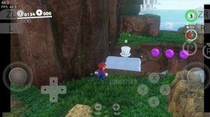 Super Mario Odyssey Gameplay Yuzu Emulator (NCE Version) Android