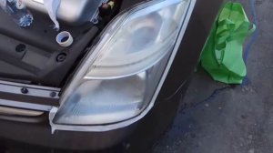 полировка фар набором из Китая.