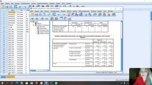 Сравнительные таблицы в SPSS. Таблицы сопряженности. Социология и психология.