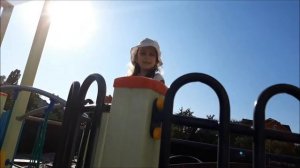 Детская площадка во дворе. Тест драйв новой детской площадки. VLOG/