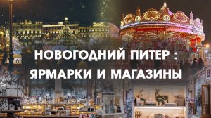 Новогодний Питер 2023 . Магазин Елисеевых, Манежная площадь, Пассаж на Невском .