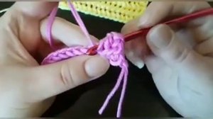 Необычный узор крючком "Плетенка".