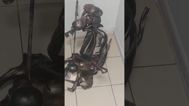 Каминный набор "Кованая собака" смотреть онлайн