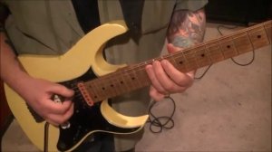 SCORPIONS Bad Boys Running Wild Guitar Lesson + How to play + Tutorial