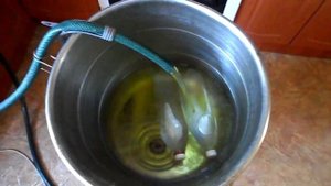 Промывка нагревателя котла 3