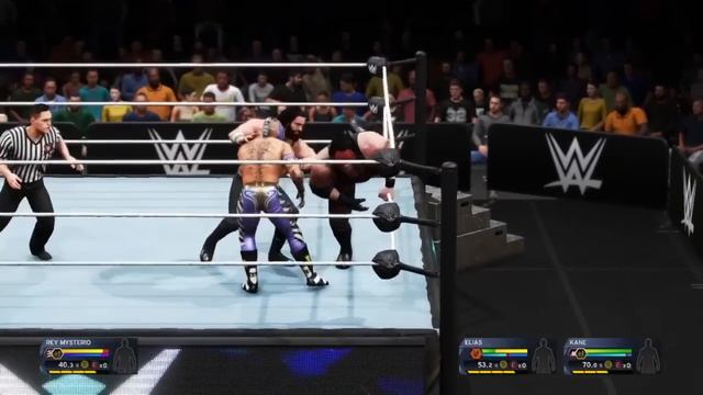 WWE2K20 Rey Vs Kane One on Two Tag Team Gameplay Match & News- Hindi Commentary смотреть онлайн