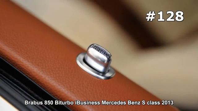 #128. Brabus 850 Biturbo iBusiness Mercedes Benz S class 2013 (Концепт и тюнинг) смотреть онлайн