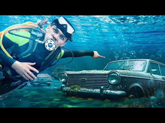 Как я нашел ЗАТОПЛЕННЫЕ автомобили под водой?