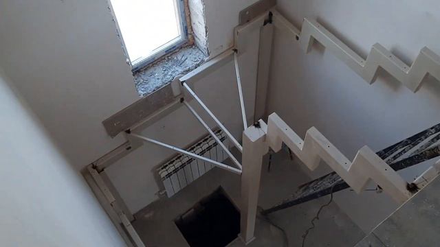 Лестница в дом из профильной трубы под ключ! смотреть онлайн