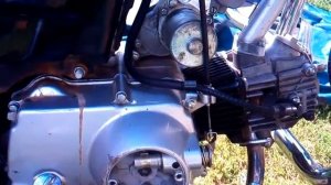 Стук в двигателе мопеда альфа