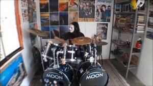 "OPIUM OF THE PEOPLE" - SLIPKNOT - DRUM COVER WITH JOEY JORDISON MASK & DRUM KIT