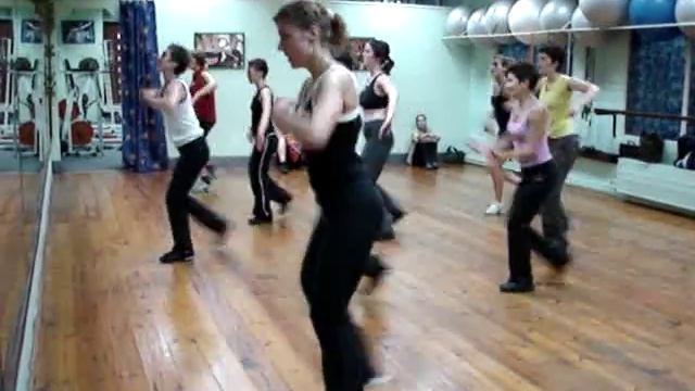 Aerobics routine - Финальная комбинация по аэробике с клиентами