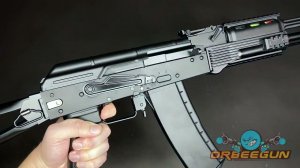 Автомат RX AK102 для игры в гидробол: сборка и тестовая стрельба