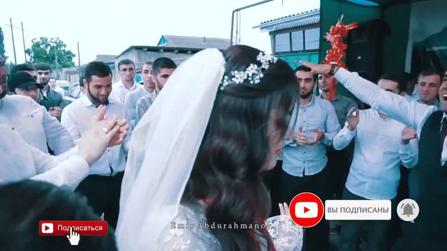 Дагестанская Свадьба Танец жениха и невесты Дагестан #дагестанскаясвадьба