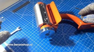 Замена и установка ножей на насадке кородер