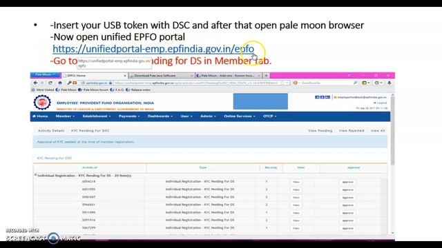 Approve KYC Through Digital Signature (DSC) on EPF Unified Employer Portal смотреть онлайн