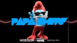 Papa Smerf (Niebieski x Creative Heads Bootleg 2021)
