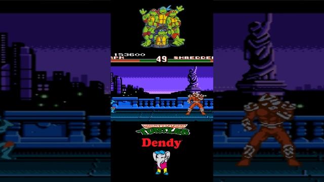 Teenage Mutant Ninja Turtles:Tournament Fighters(hard,turbo speed) прохождение за Рафаэля(NES).