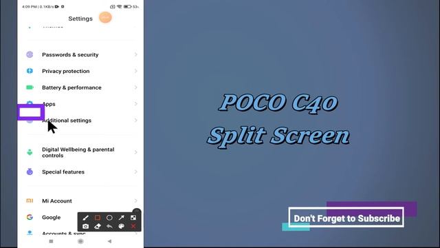 POCO C40 How to split screen смотреть онлайн
