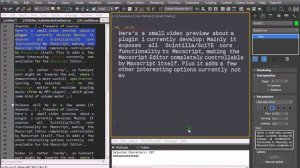 MXSEditor: Maxscript Editor Extension Plugin Demo for 3ds Max