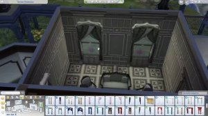 Поместье вампиров - Строительство The Sims 4