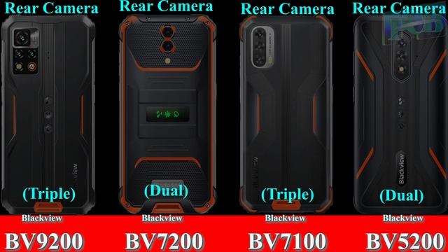 Blackview BV9200 Vs Blackview BV7200 Vs Blackview BV7100 Vs Blackview BV5200