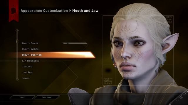 Dragon Age: Inquisition - How to make an attractive female elf (character creation sliders)