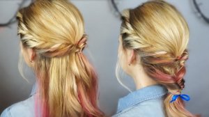 КРАСИВЫЕ ПРИЧЕСКИ НА КАЖДЫЙ ДЕНЬ ВМЕСТО ОБЫЧНОГО ХВОСТА \ HOW TO: EASY PONYTAIL HAIRSTYLE