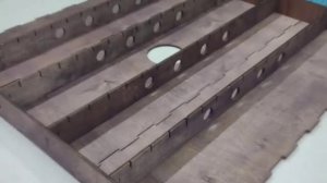 Разборный стол с вытяжкой.  Для лазерного станка.