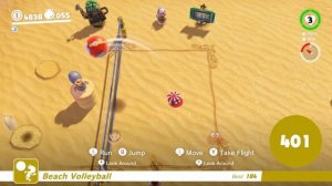 Super Mario Odyssey - HOW TO SCORE 100 in Volleyball & Jump Rope [TUTORIAL]