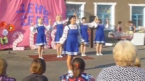 Танец от "Радуги" День села 2018