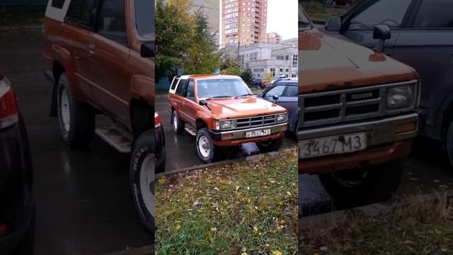Такое может быть?Тойота с СССР номерами. смотреть онлайн
