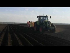 Trimble посадка овощей с помощью Autopilot