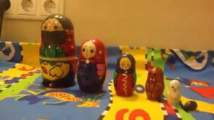 Матрешка Репка 6 персонажей с 1 года до 5 лет