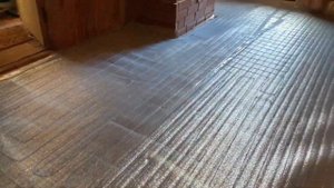 Монтаж электрического теплого пола под ламинат. Отопление на даче