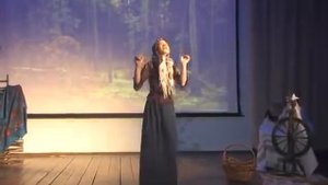 С Есенин  стихотворение "Ау!"фрагмент из моно-спектакля Е.Яшметовой