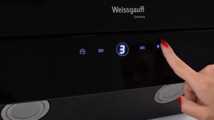 Управление наклонной вытяжкой Weissgauff TALLY 60 TC BL