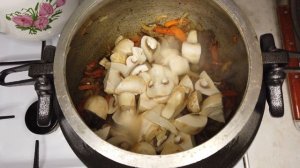 ГРЕЧКА ПО КУПЕЧЕСКИ. ГРЕЧКА С ГРИБАМИ В АФГАНСКОМ КАЗАНЕ