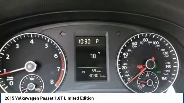 2015 Volkswagen Passat Corona CA VP3199 смотреть онлайн