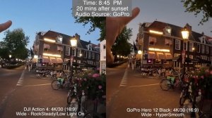 GoPro Hero 12 vs DJI Action 4: Ultimate Low-Light/Night Comparison Test