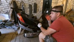 Suzuki skywave an400 k6, и ремонт обгонной муфты( осторожно технический мат) строго + 21. Часть 2